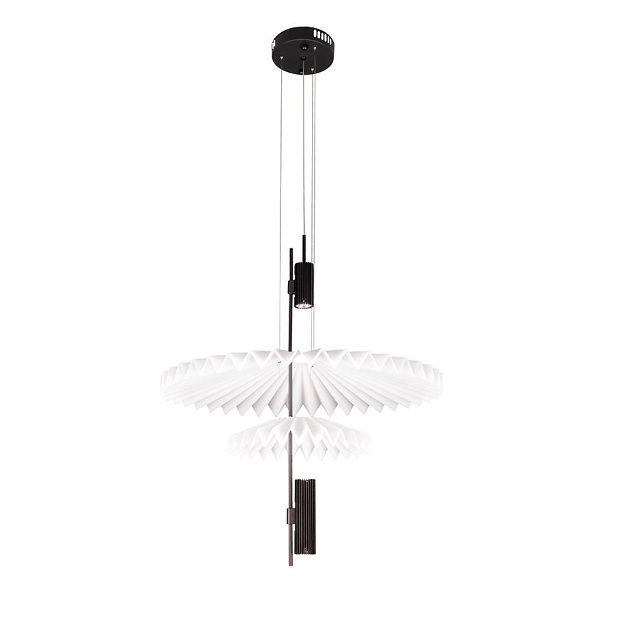 Люстра подвесная светодиодная Levistella 792D1297 300/600 BK декоративная Черный/Белый Люстра подвесная светодиодная Levistella 792D1297 300/600 BK декоративная Черный/Белый