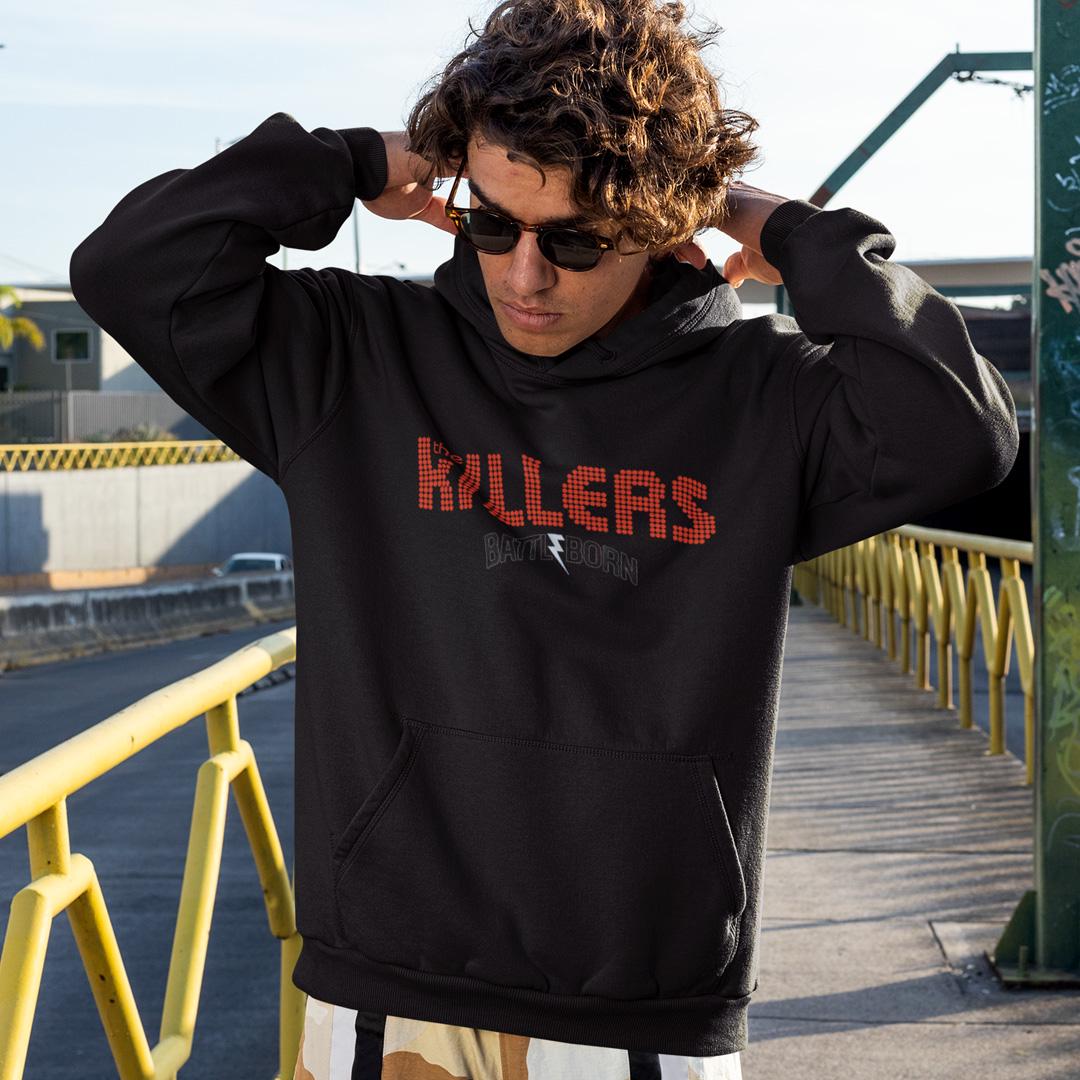 Худі флісовий унісекс The Killers Battle Born XS Чорний (0000016950)