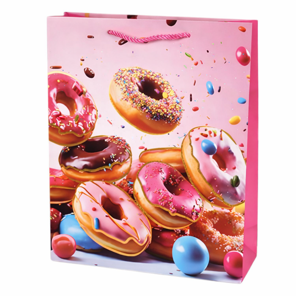Подарочный пакет Donuts R34779-L 31х42х12 см Разноцветный (34416918)