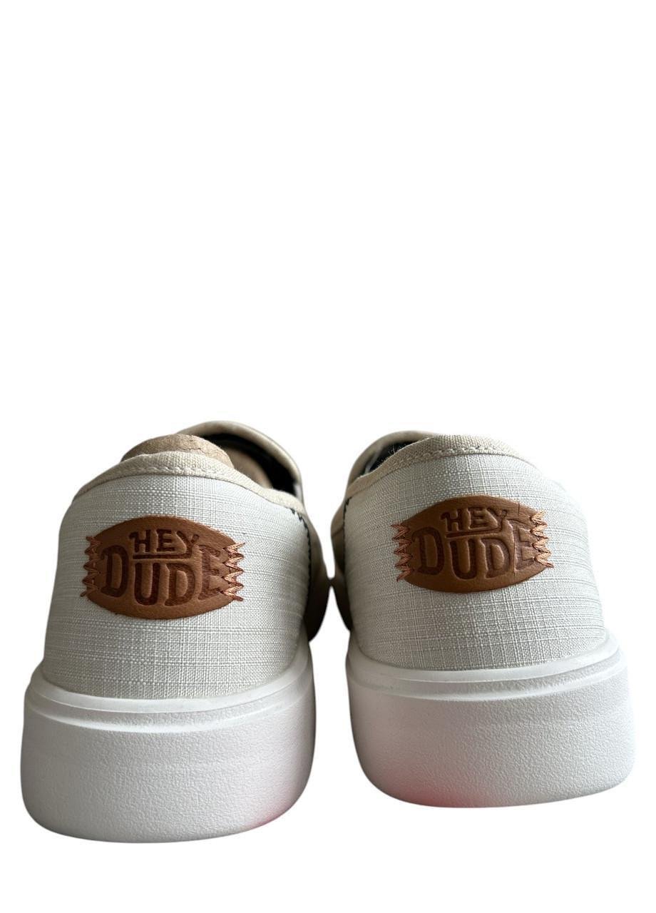 Мужские слипоны Hey Dude Sunapee m craft р. 41 26,9 Белый (2789190145) - фото 3 Мужские слипоны Hey Dude Sunapee m craft р. 41 26,9 Белый (2789190145) - фото 3