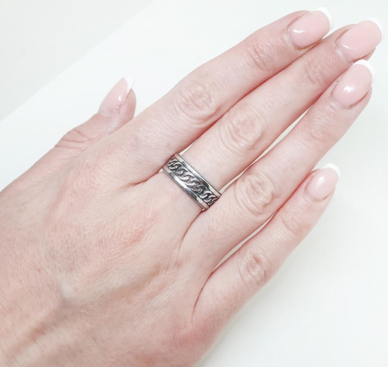 Кольцо серебряное р. 21,5 4,35 г (1503974430)