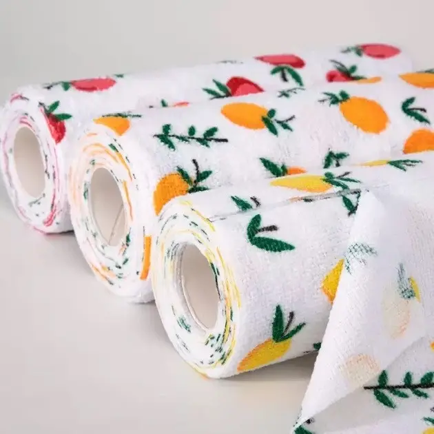 Полотенца для уборки отрывные Koloco микрофибра в рулоне 20 шт. 25х25 см Разноцветный - фото 4 Полотенца для уборки отрывные Koloco микрофибра в рулоне 20 шт. 25х25 см Разноцветный - фото 4