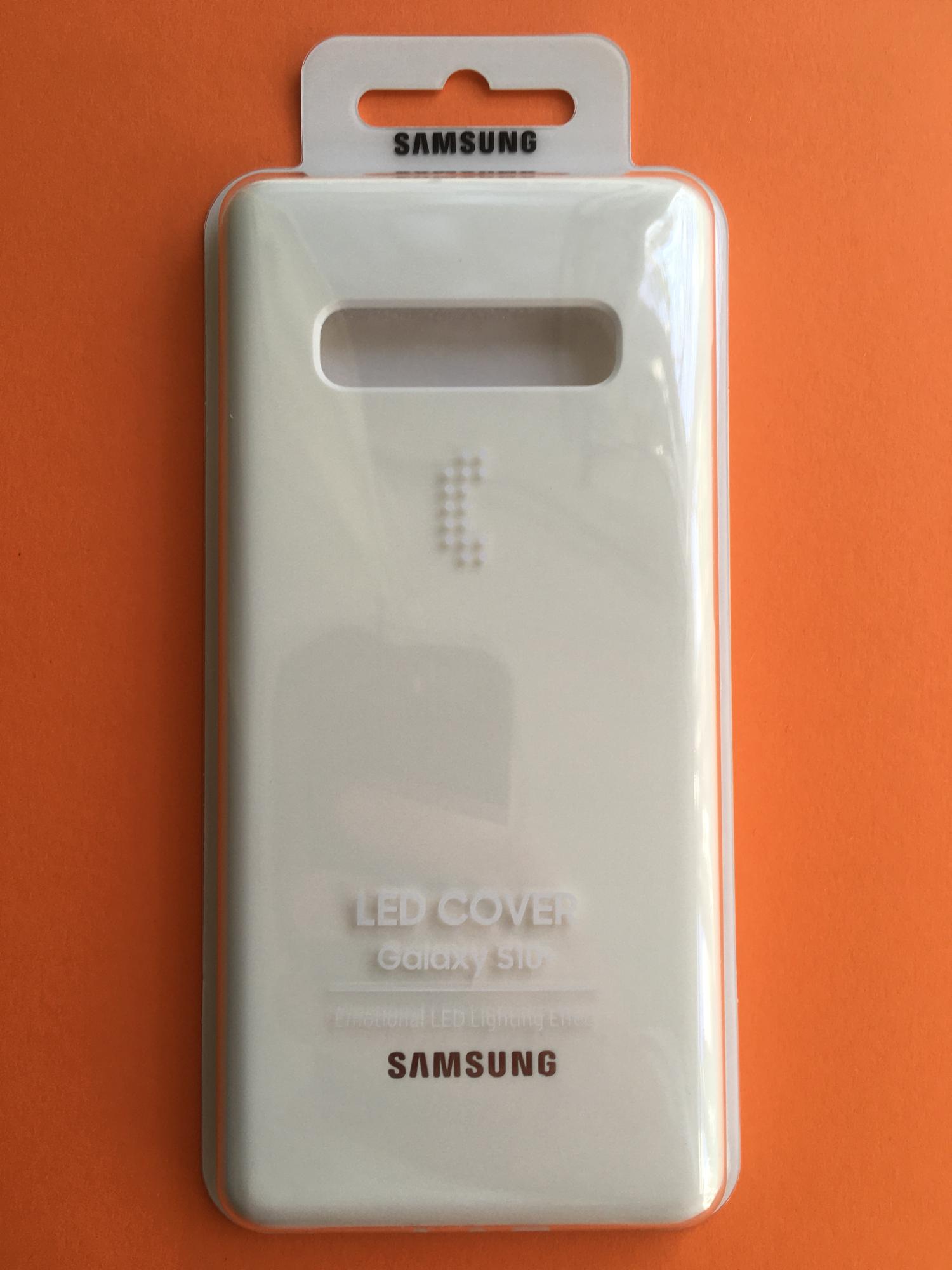 Чехол противоударный Official LED Cover EF-KG975CWEGRU для Samsung Galaxy S10 Plus (6.4") White Чехол противоударный Official LED Cover EF-KG975CWEGRU для Samsung Galaxy S10 Plus (6.4") White