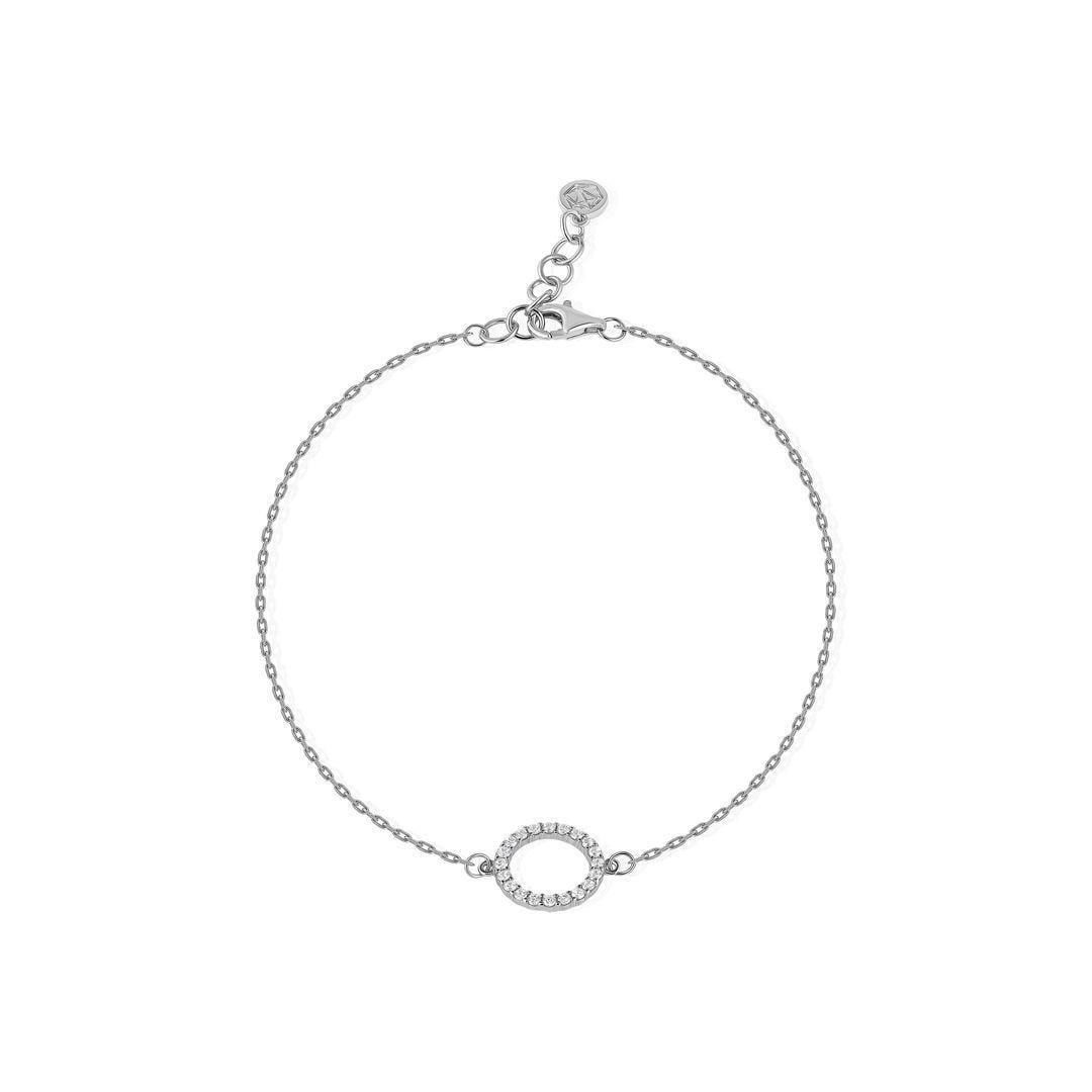 Браслет женский серебряный Halo Shine 925° (33821414)