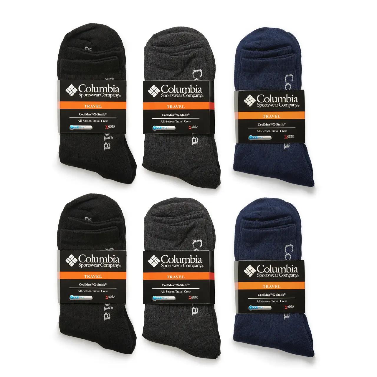 Набор носков Columbia Термо р. 41-45 6 пар (8123)