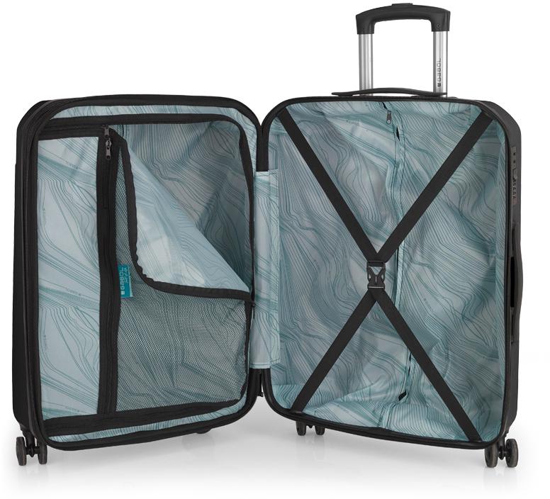 Чемодан Gabol Mercury M Black (122946-001) - фото 4 Чемодан Gabol Mercury M Black (122946-001) - фото 4