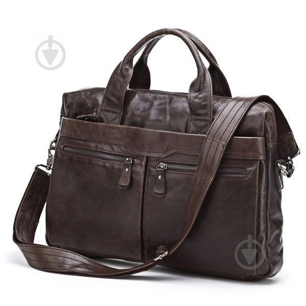 Сумка мужская Vintage 14088 Коричневая, Коричневый