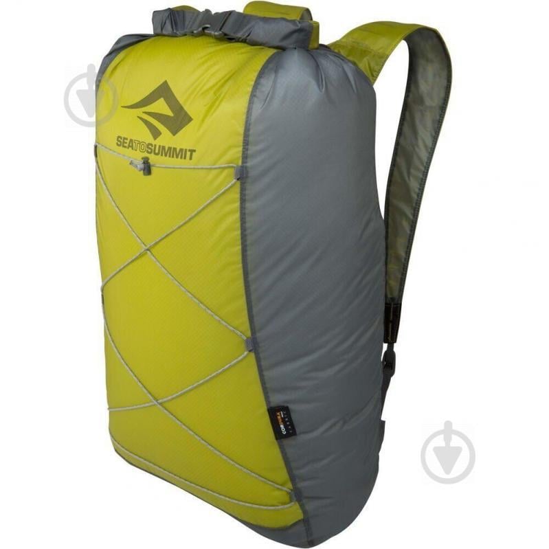 Рюкзак Sea To Summit Ultra-Sil Dry Day Pack 22 л Сірий-Салатовий