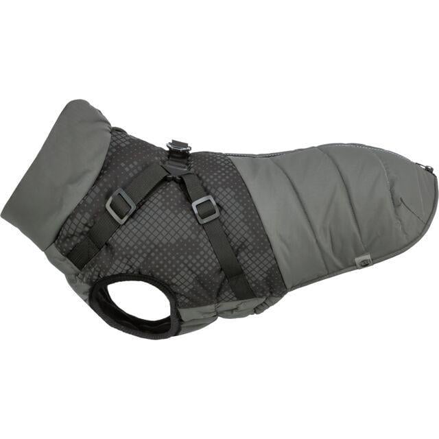 Попона для собак Trixie Pontis Reflect зимова зі шлейкою 30 см Сірий (TX-6803402)