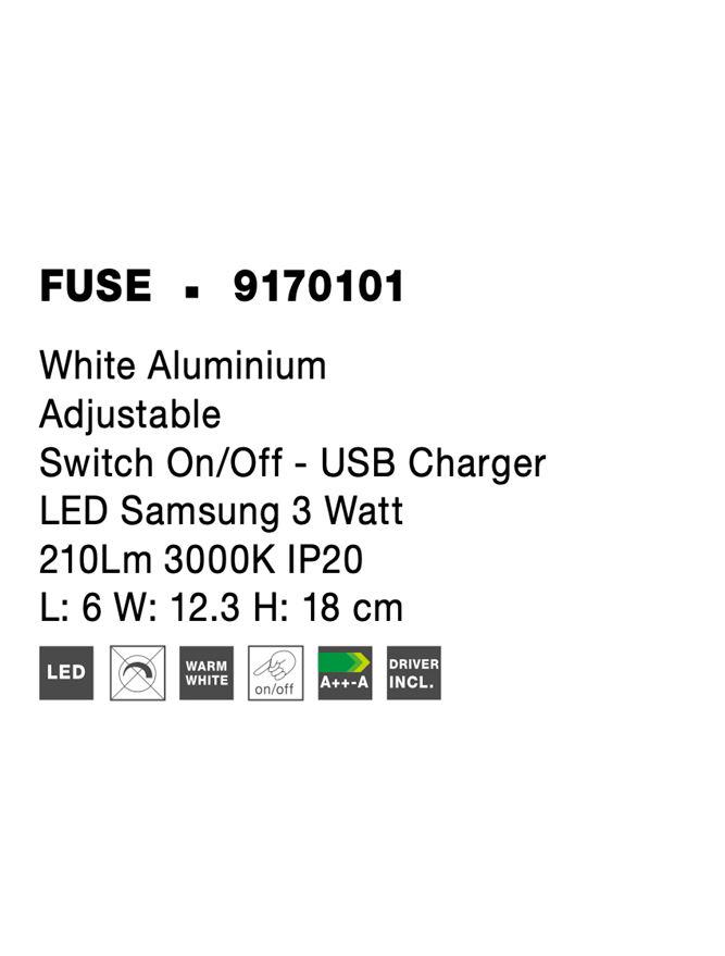 Бра Nova Luce Fuse (9170101) - фото 8