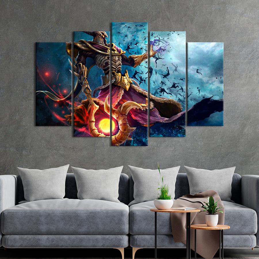 Настенний декор Постер игры Smite с лордом Хадесом 187x119 см (A222-5)