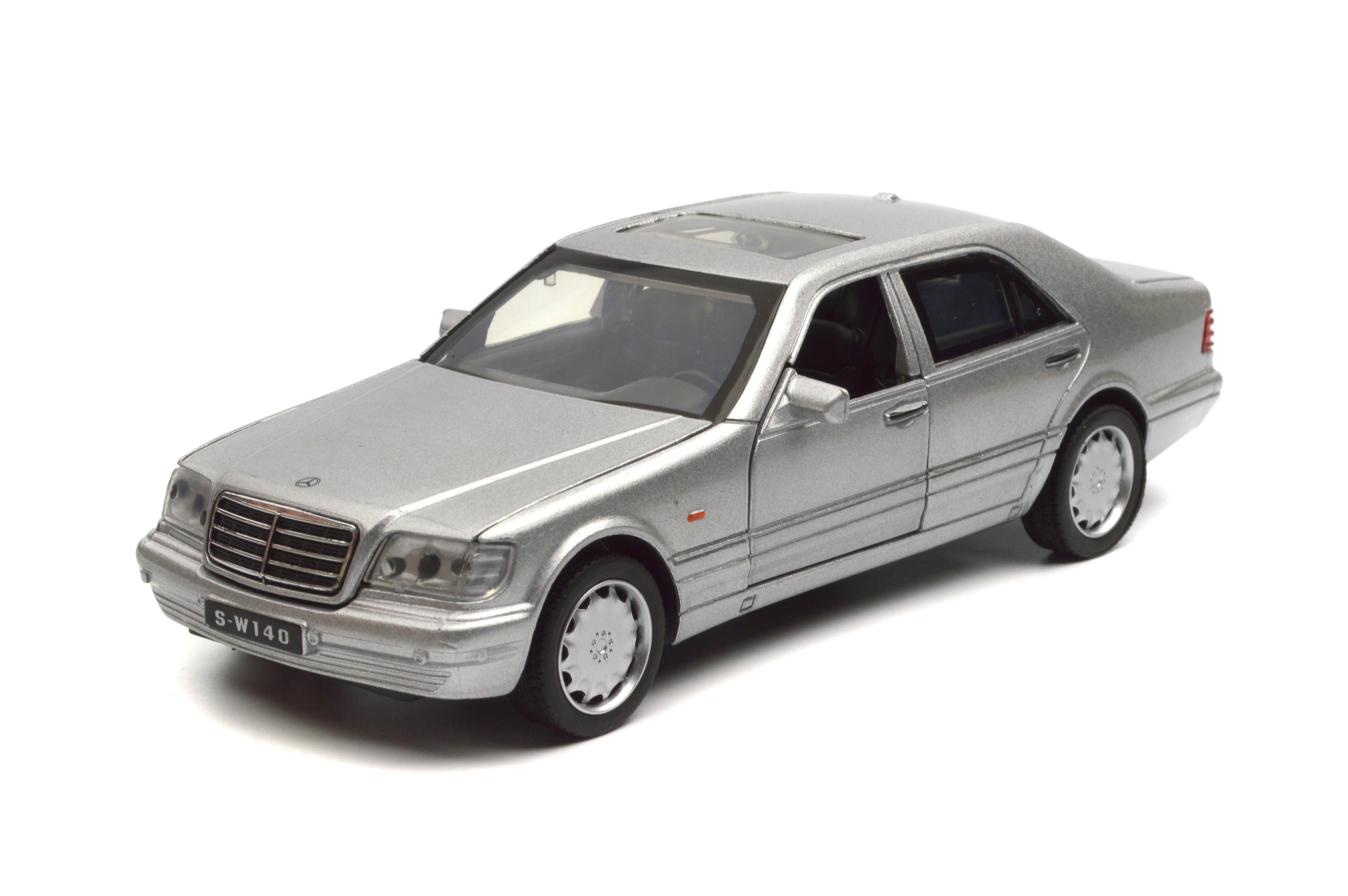 Модель металлическая АвтоЭксперт 43189S Mercedes S-class W-140 1:32 звук/свет (12260904)