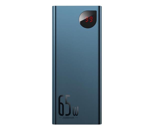 Повербанк Baseus Adaman Metal Digital Display Quick Charge 65W 20000 mAh Blue (PPIMDA-D03)