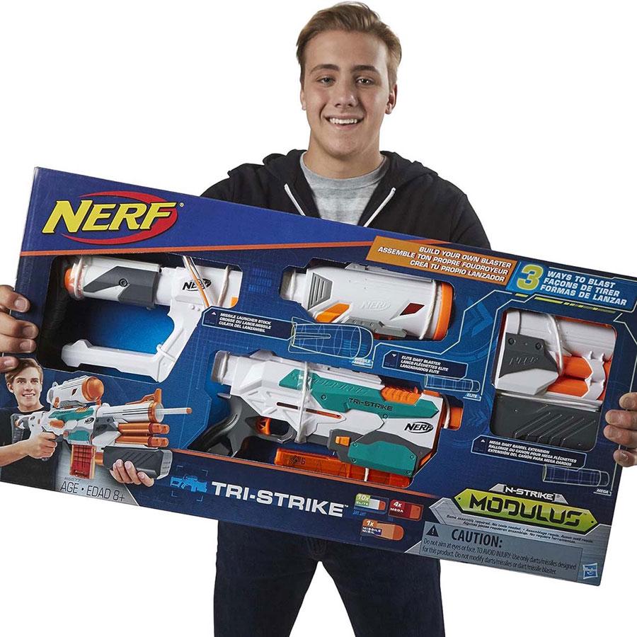 Бластер Nerf Modulus Tri-Strike (B5577) - фото 9