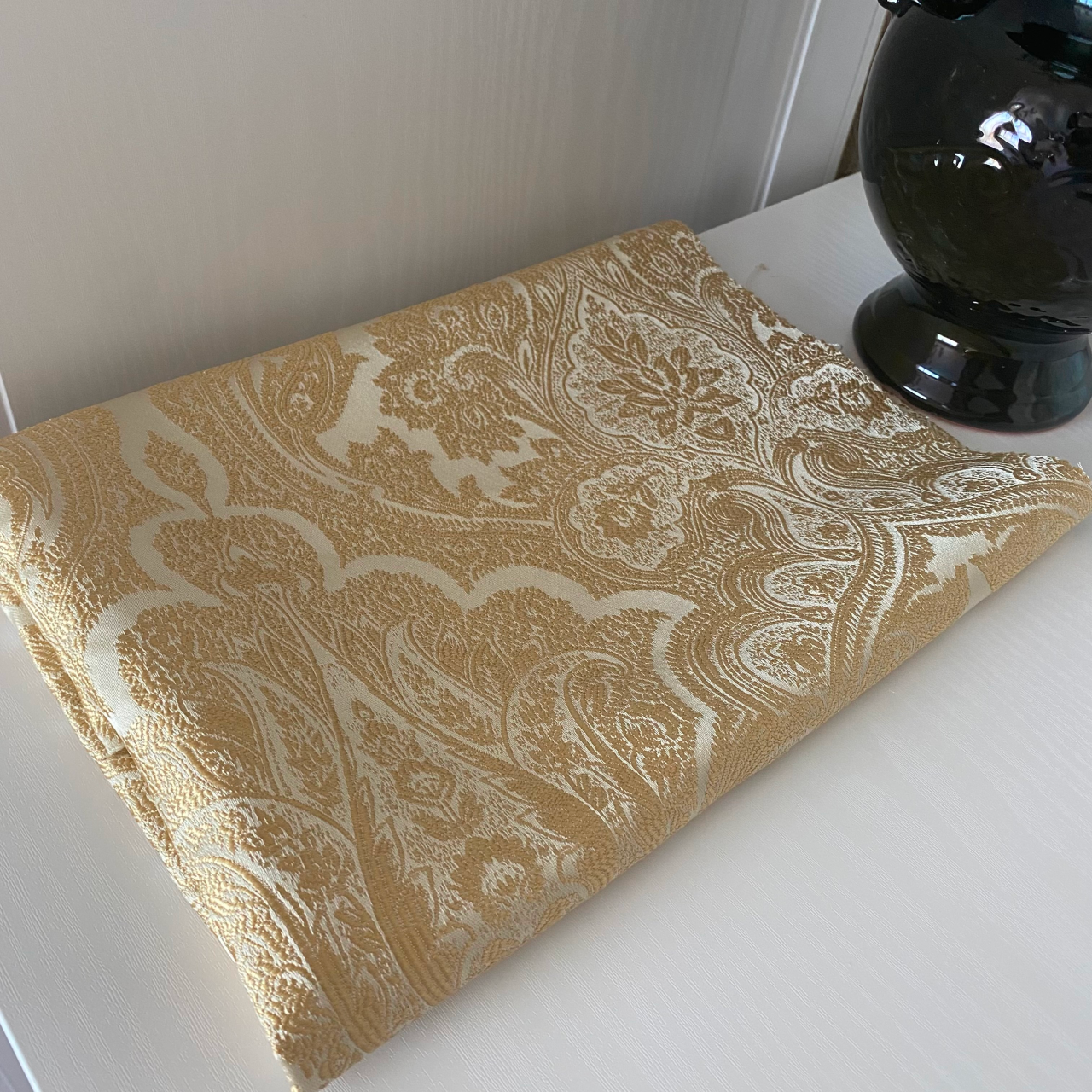 Тканина жакард Mebellini Валенсія 145 см Бежевий (MTEP2000-002) - фото 7