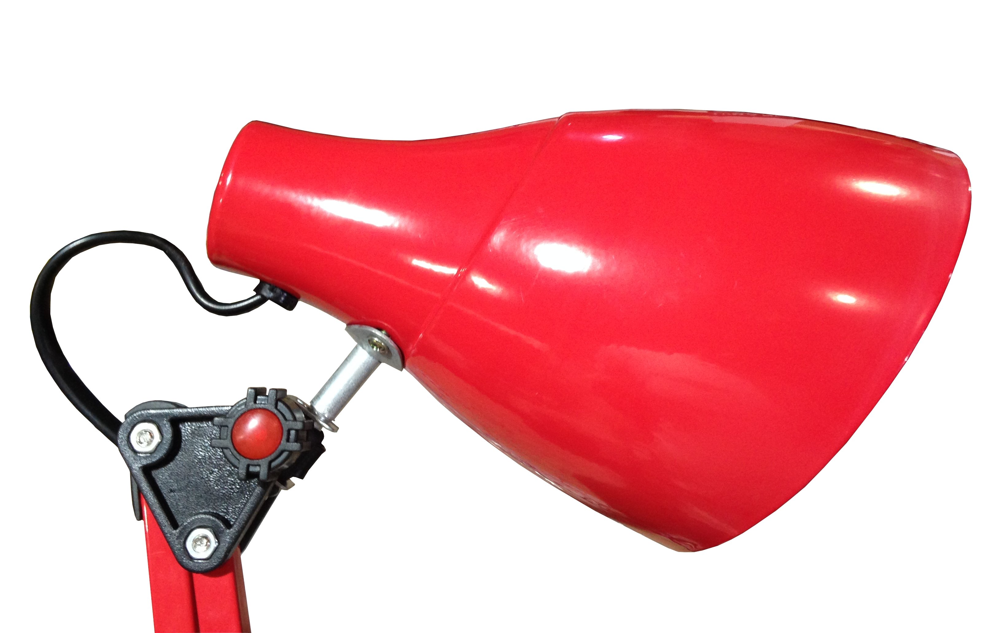 Лампа настільна Lumano 60W E27 CONTE на підставці червона - фото 3 Лампа настільна Lumano 60W E27 CONTE на підставці червона - фото 3