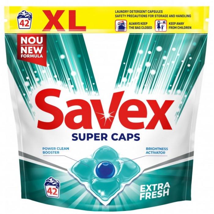 Капсулы для стирки Savex Super Caps Extra Fresh 42 шт.