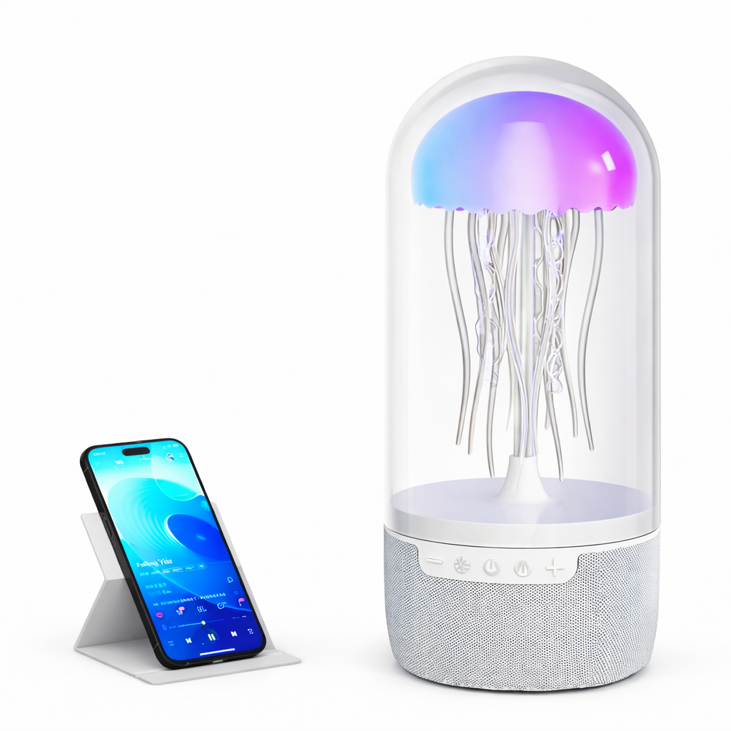 Ночник-портативная колонка с RGB-подсветкой TC (MAX-113)