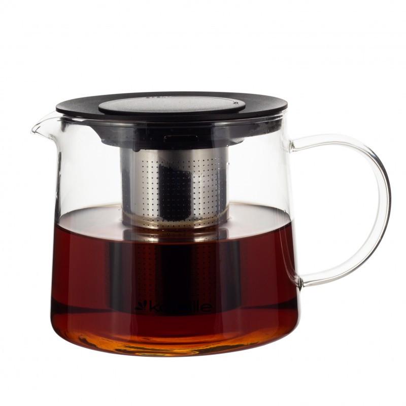 Заварювальний чайник для кави та чаю Kamille KM-0776L з нержавіючої сталі та термостійкого скла 1500 мл Прозорий (150-84-0776L) - фото 4 Заварювальний чайник для кави та чаю Kamille KM-0776L з нержавіючої сталі та термостійкого скла 1500 мл Прозорий (150-84-0776L) - фото 4