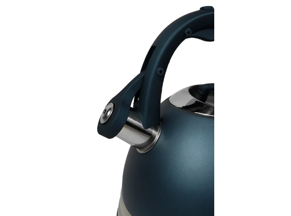 Чайник Kamille Vizo нержавіюча сталь зі свистком 3 л Блакитний (0861) - фото 4 Чайник Kamille Vizo нержавіюча сталь зі свистком 3 л Блакитний (0861) - фото 4