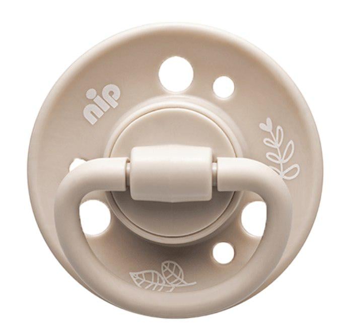 Пустушка латексна Nip Вишенька GREEN 6-18 міс. унісекс 2 шт. Бежево-молочний (141414) - фото 4 Пустушка латексна Nip Вишенька GREEN 6-18 міс. унісекс 2 шт. Бежево-молочний (141414) - фото 4