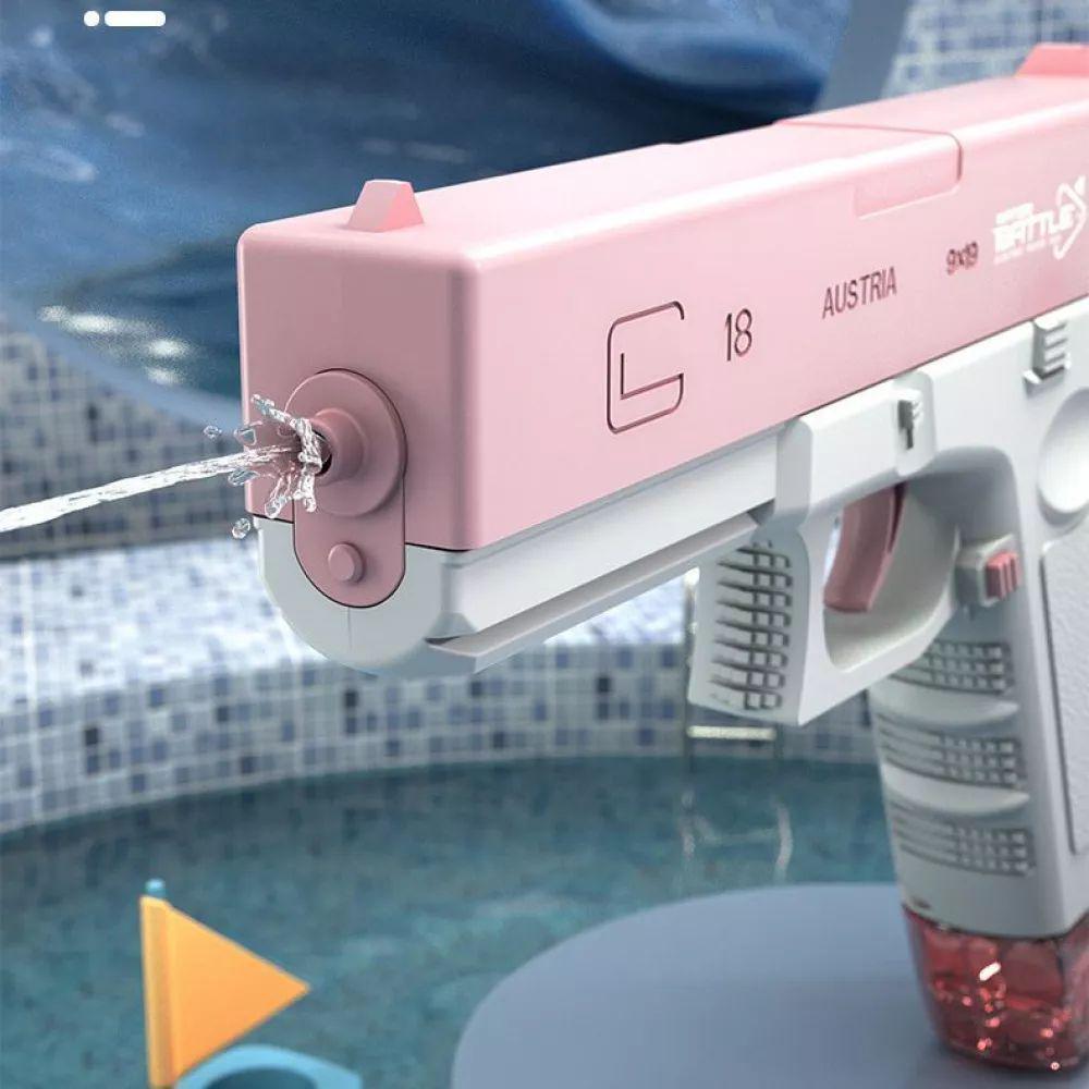 Водяний пістолет Water Gun Glock Pink - фото 3