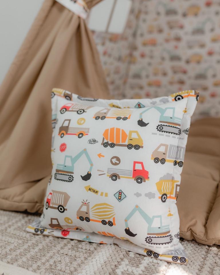 Вігвам для дитини Машинки з матрацом і подушками - фото 9 Вігвам для дитини Машинки з матрацом і подушками - фото 9