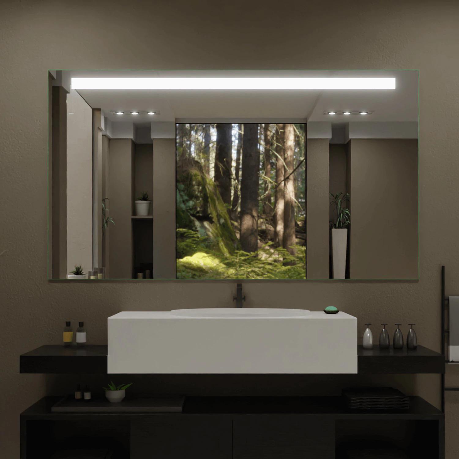 Зеркало Dim Dzerkal FANO с LED-подсветкой 70х100 см (7789)