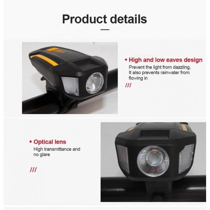 Велосипедний ліхтар Sunroz XK-007 - фото 3 Велосипедний ліхтар Sunroz XK-007 - фото 3