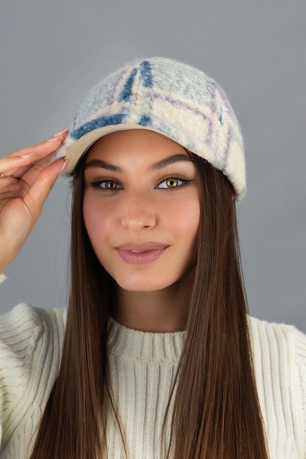 Бейсболка из буклетовой ткани в клетку Braxton Crispy 6098 Маренго (2379300384) - фото 1 Бейсболка из буклетовой ткани в клетку Braxton Crispy 6098 Маренго (2379300384) - фото 1