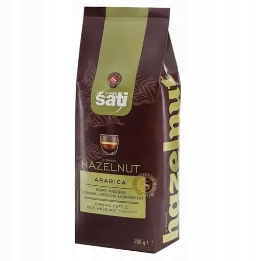 Кава мелена Cafe Sati Hazelnut Горіхова 100% арабіка 250 г (0047)