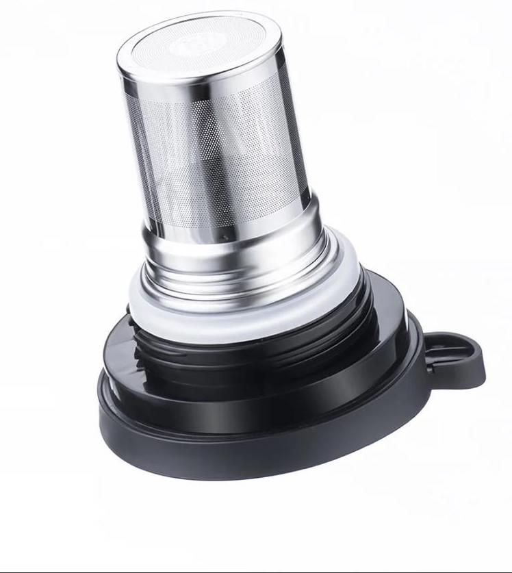 Термоквшин с двойными стенками из нержавеющей стали с контролем температуры 800 мл Оранжевый (561329) - фото 6