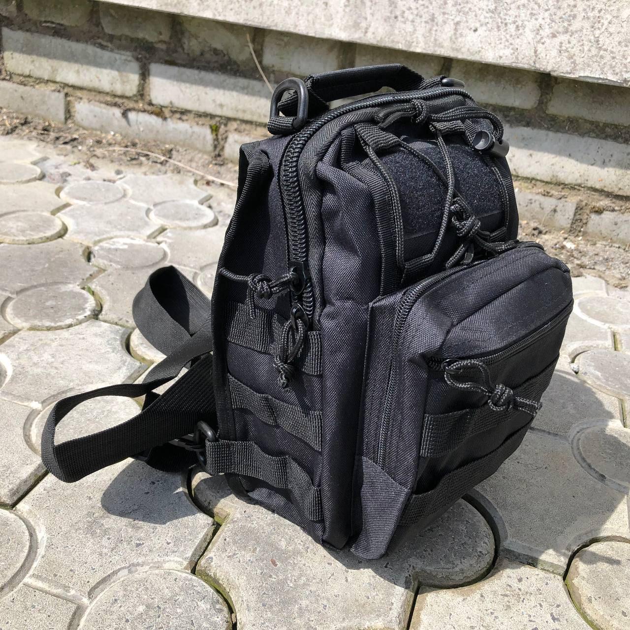 Сумка нагрудная мужская Черный (520776) - фото 33 Сумка нагрудная мужская Черный (520776) - фото 33