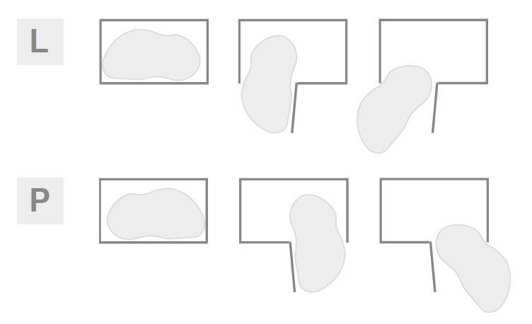 Угол магический Rejs Optima ERGO 1000/450 левый Хром/Белый (WE36.0005.43.374) - фото 6