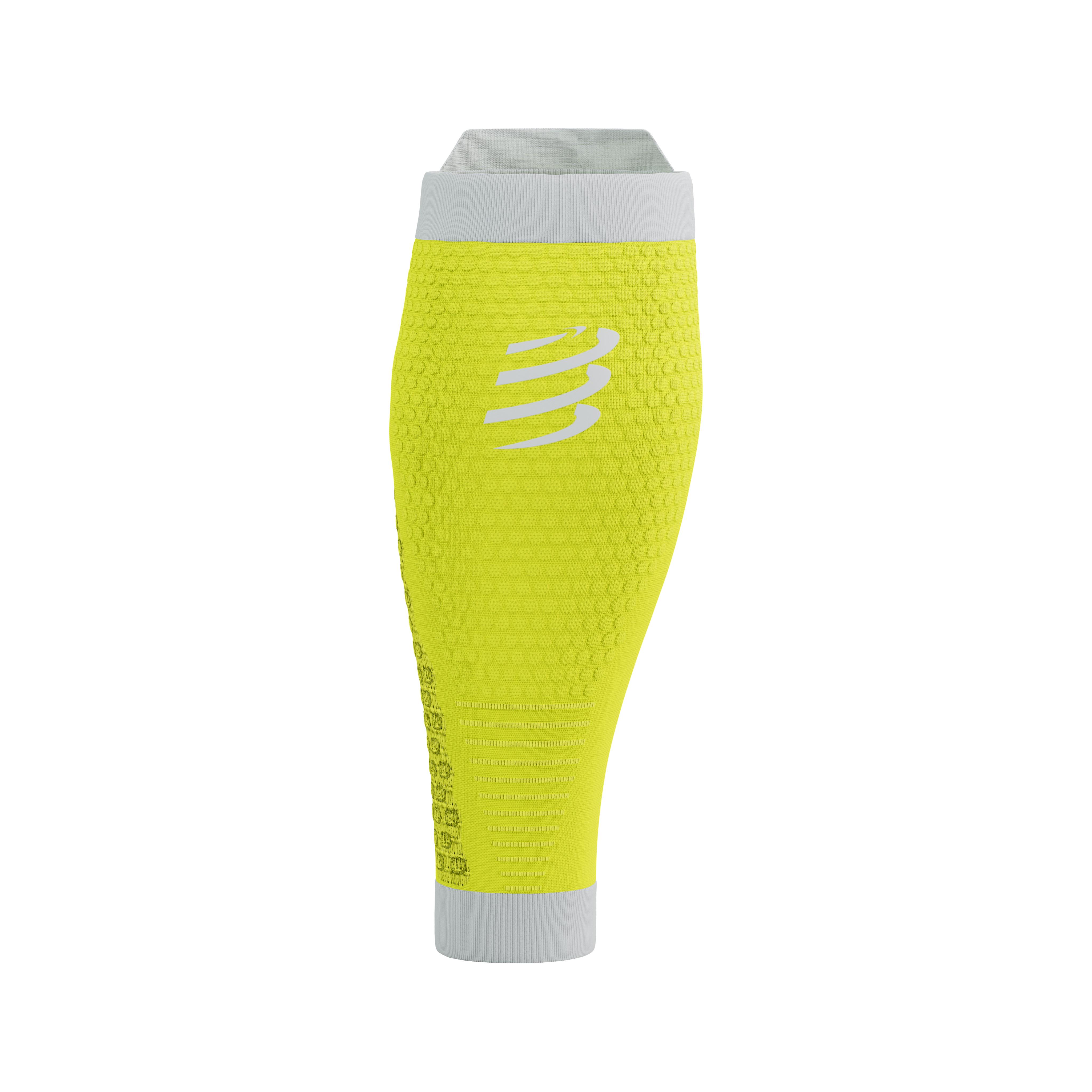 Гетри Compressport R2 3.0 T3 Safe Yellow/White - фото 3