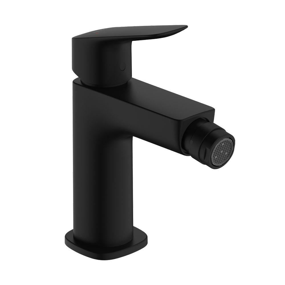 Смеситель Hansgrohe Logis Fine 110 для биде Черный матовый (71201670)