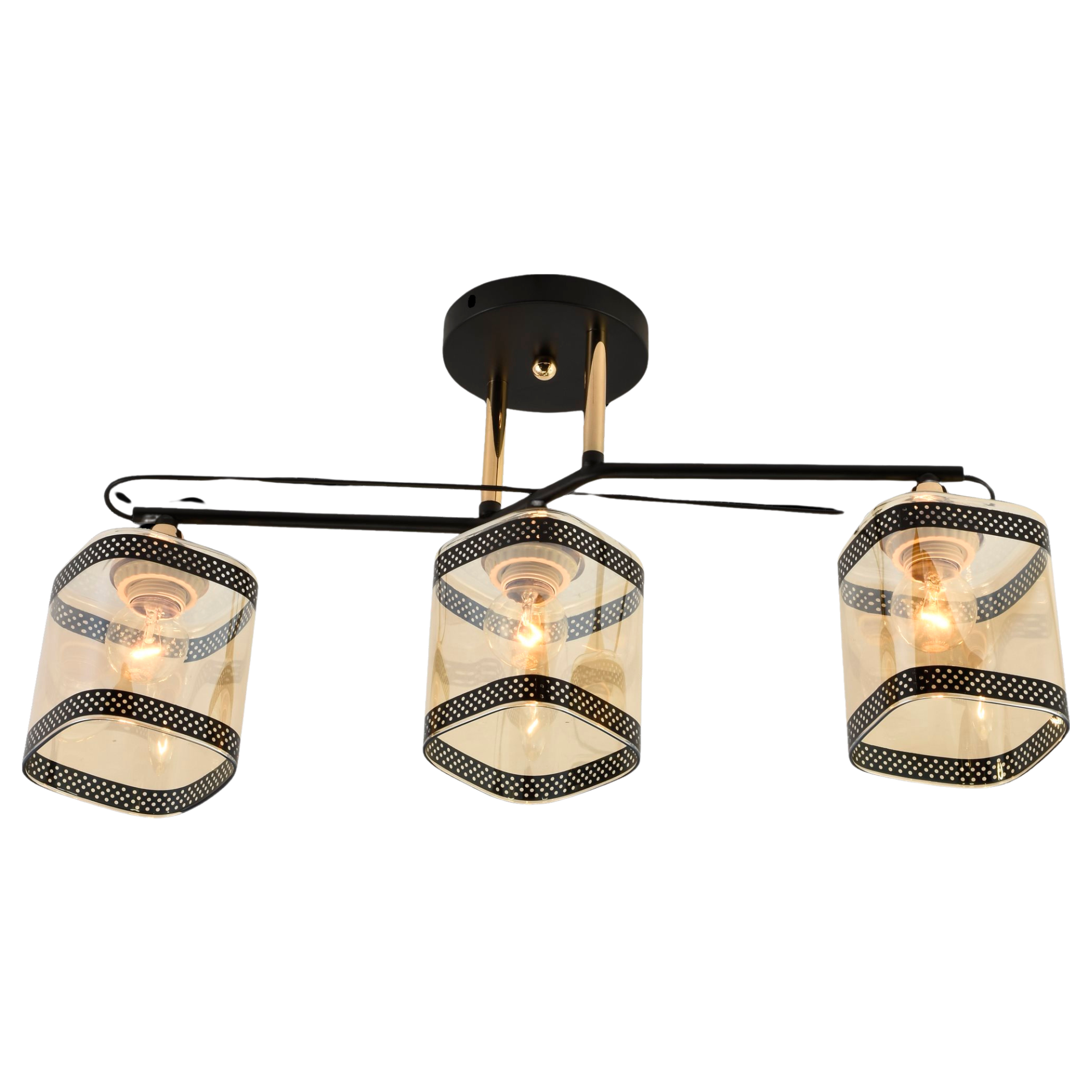 Люстра декоративна Valeso V XA1443B/3 BK+FGD (000037662)