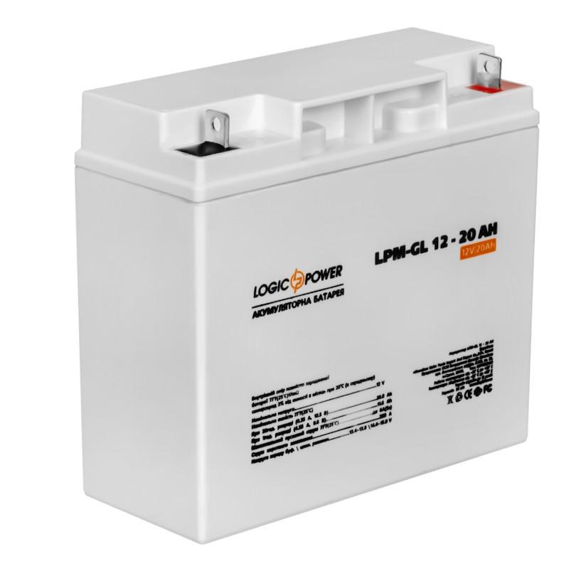Аккумулятор гелевый LogicPower LPM-GL 12 20 Ah (29879662) Аккумулятор гелевый LogicPower LPM-GL 12 20 Ah (29879662)
