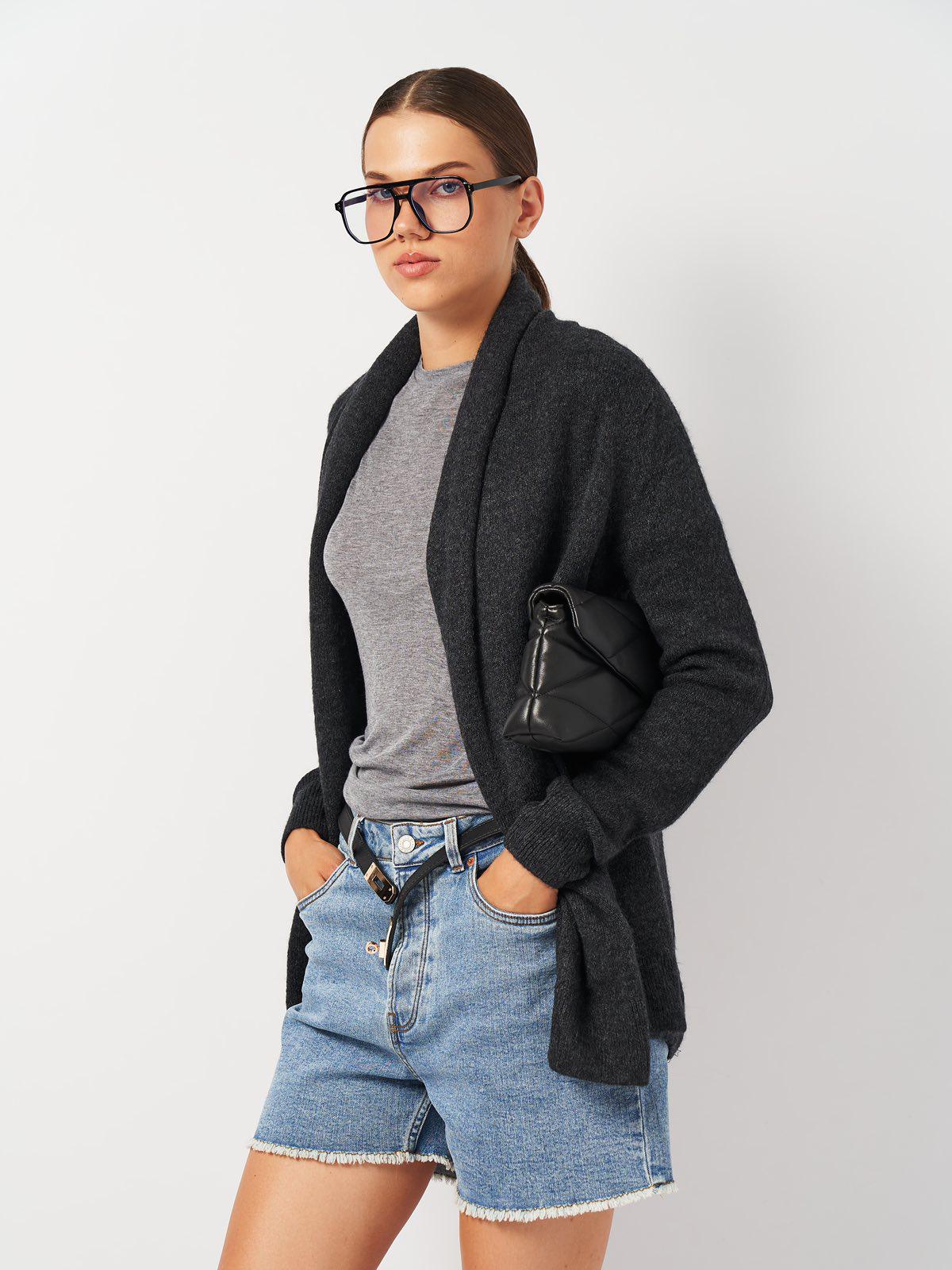 Кардиган S Темно-серый (2080948ral)