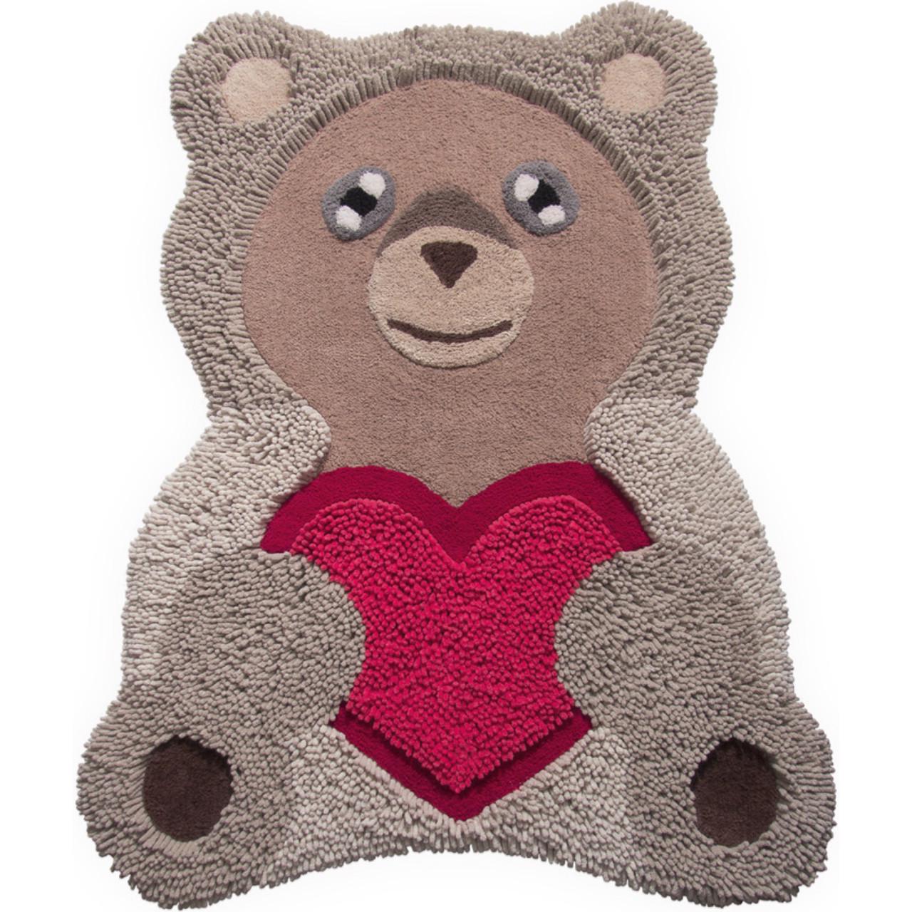 Килимок для ванної кімнати PHP Teddy Beige 85x105 см Бежевий (8558802)