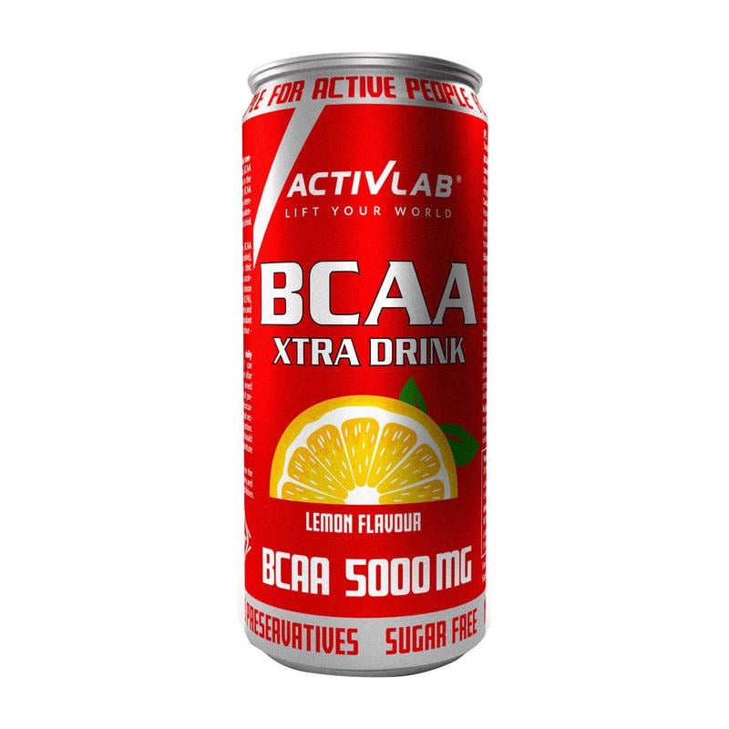 Амінокислоти ACTIVLAB BCAA 2:1:1 Xtra Drink 330 мл Апельсин