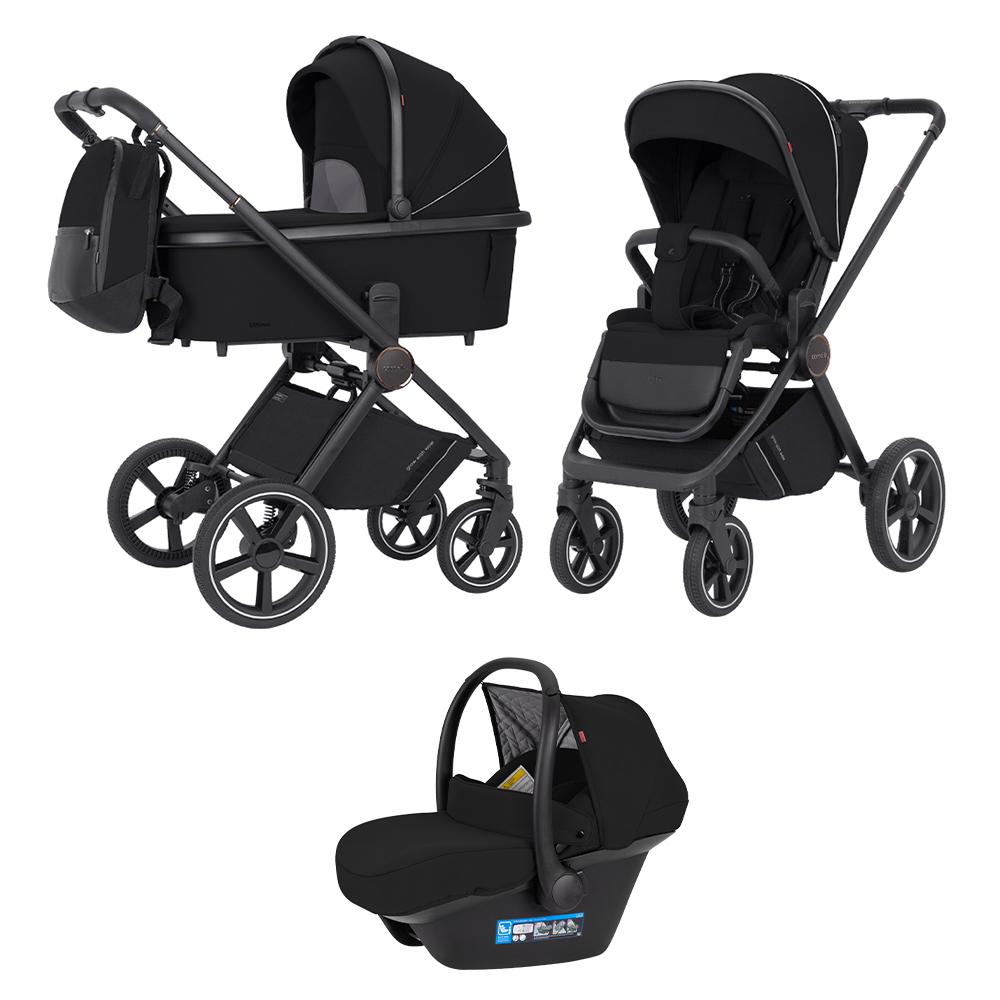 Коляска-книжка Carrello Ultimo 3в1 Sable Black (CRL 6519) - фото 8 Коляска-книжка Carrello Ultimo 3в1 Sable Black (CRL 6519) - фото 8