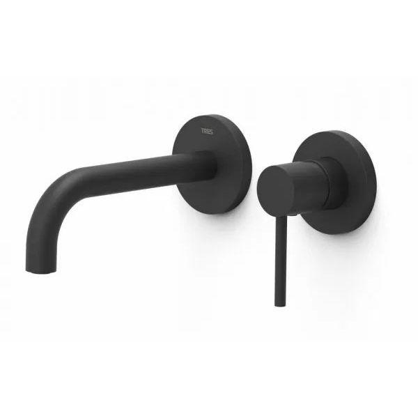 Смеситель для умывальника Tres Study Exclusive Черный (26230001NM)