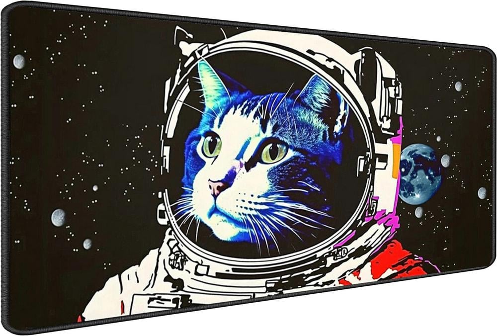 Коврик для мышки SHLab Кот Космонавт 70х30 см Blue (31050) Коврик для мышки SHLab Кот Космонавт 70х30 см Blue (31050)