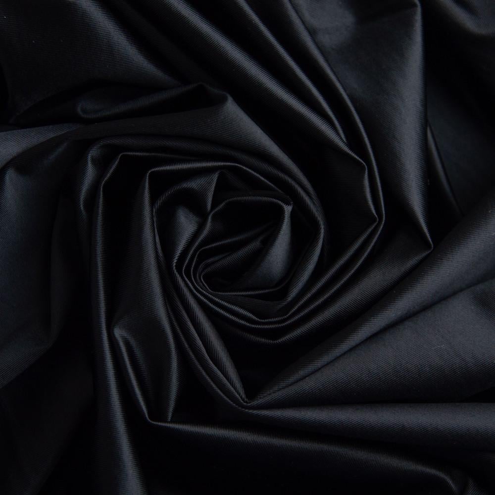 Ткань трикотаж SILKY 160 г/м2 175 см премиальная блестящая для леггинсов и топов Черный