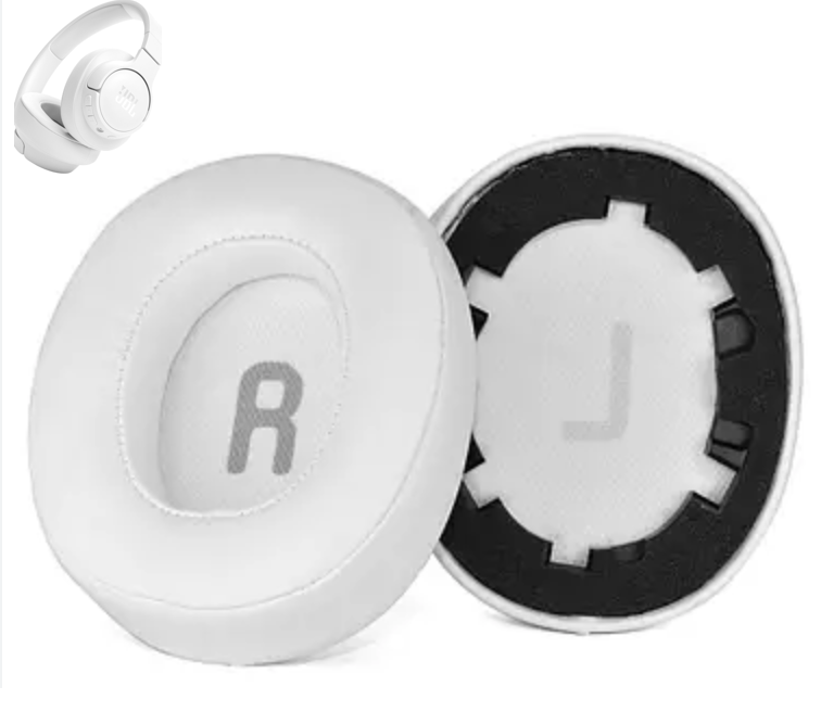 Амбушюри для JBL Tune 700BT/710BT/720BT/750BTNC/Tune 760NC White (2703086620) - фото 2