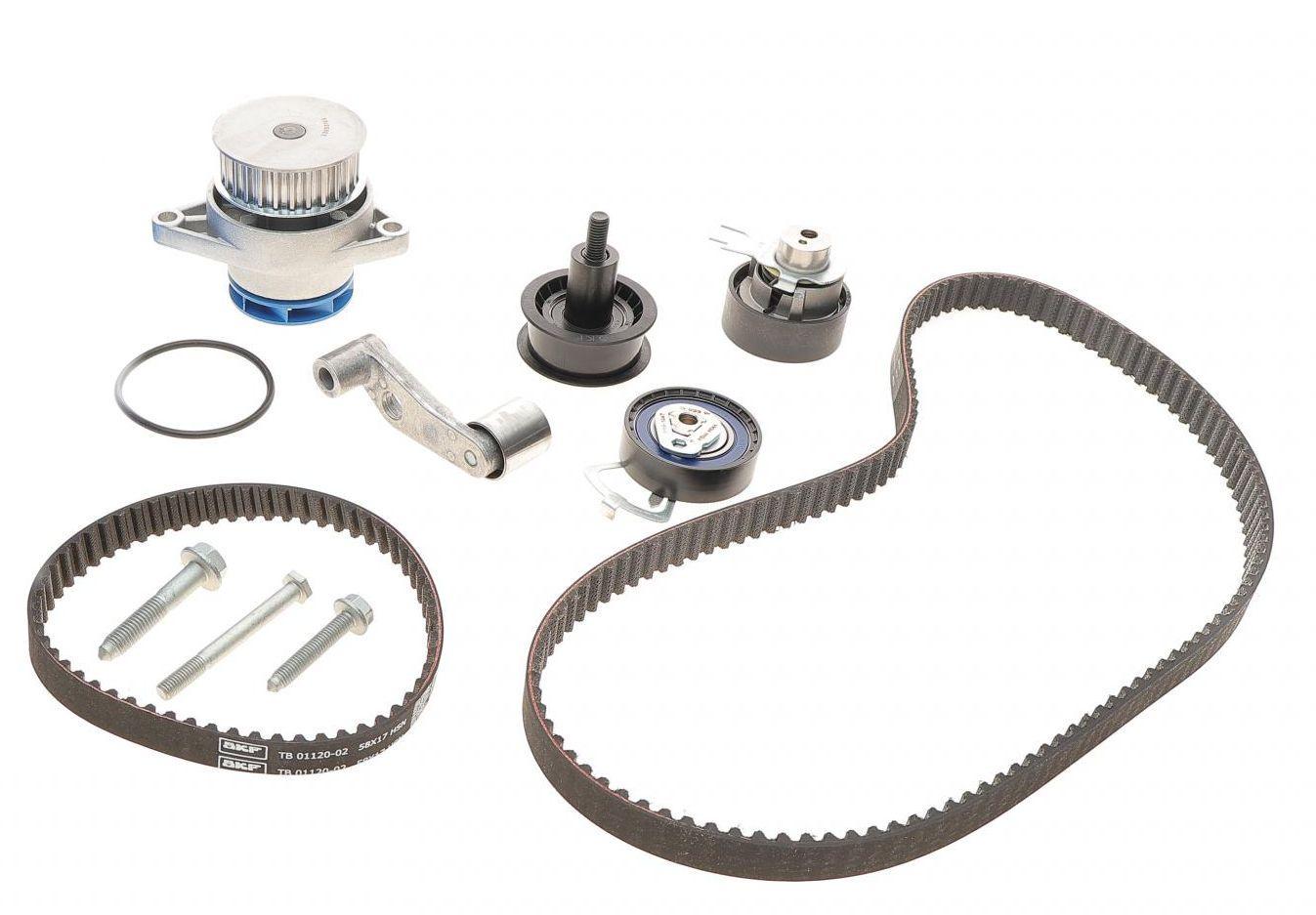 Комплект ГРМ і помпа SKF Audi A2/Seat Leon/VW Golf IV/Polo 1.6 98-06 20x130z/17x58zVKPC 81419 (VKMC 01121-2)