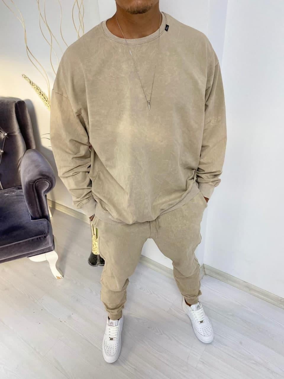 Спортивный костюм 5-546 XL Бежевый (17496)