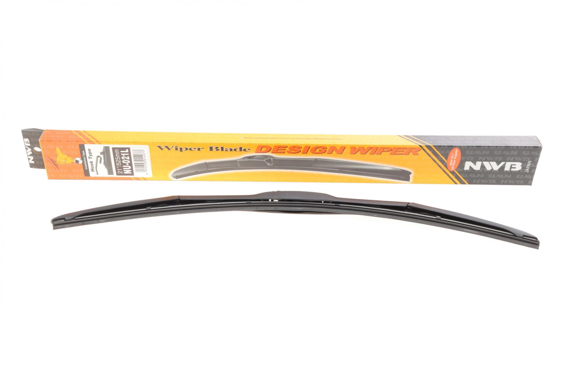 Щетка стеклоочистителя гибридная KAVO PARTS 525 мм NWB (NU-021L)