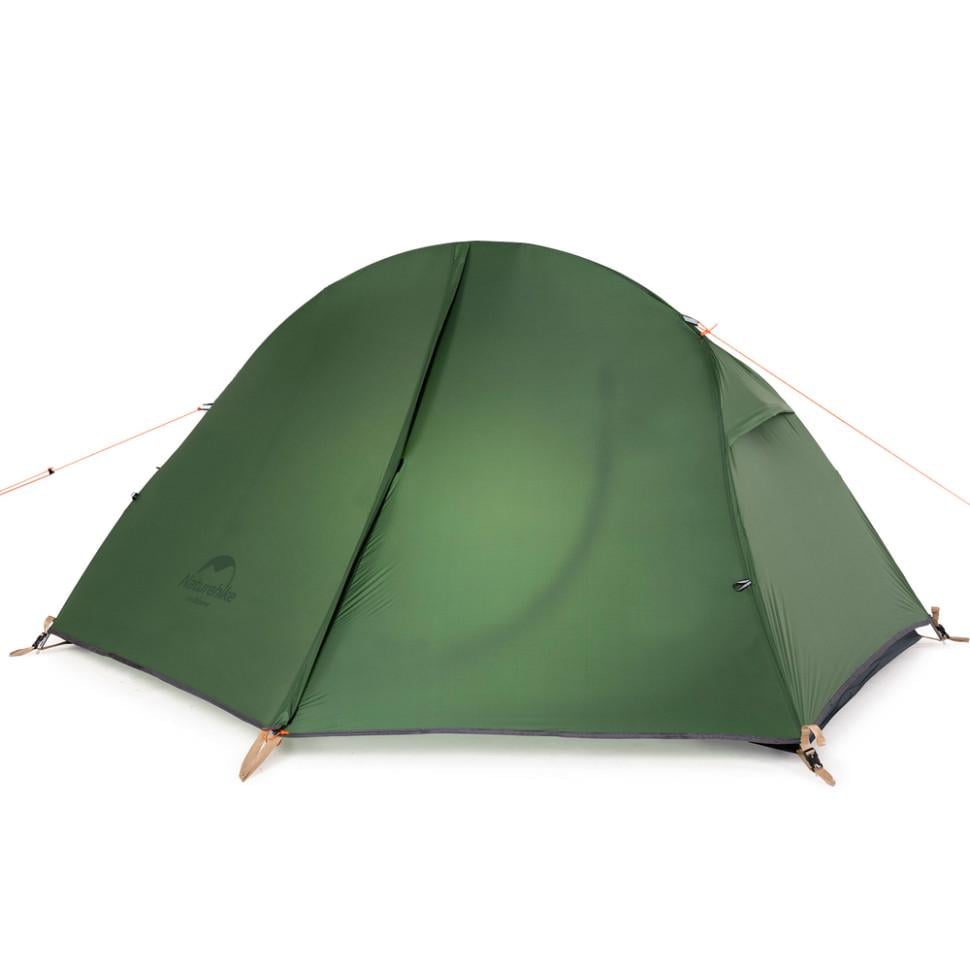 Палатка одномесная с футпринтом Naturehike Cycling 1 NH18A095-D 205x155x110 см Dark Green (6927595735671)